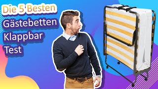 Die 5 Besten Gästebetten Klappbar Test [upl. by Maryly403]