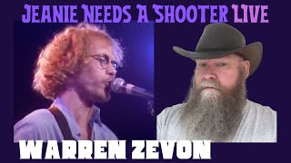 Warren Zevon  Jeannie Needs A Shooter Live 1982 reaction commentary [upl. by Limaa211]