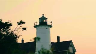 Nobska Light  Falmouth Massachusetts Cape Cod [upl. by Aennyl]