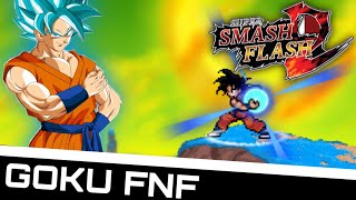 Goku FNF and More  SSF2 Mods [upl. by Eenhpad]