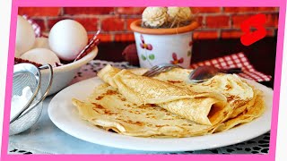 Cómo hacer CREPES FÁCILES para 1 Persona 🥞 3 Ingredientes shorts [upl. by Tait]