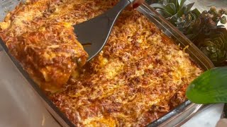 Recette de lasagnes bolognaise facile et rapide  وصفة لازانيا سهلة وسريعة التحضير [upl. by Nisbet]