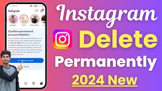 Instagram Account Delete  How to Delete Instagram Account Permanently [upl. by Brianne]