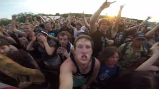 Chelsea grin recreant live warped tour 2016 [upl. by Placia]