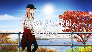 Nightcore  36 Grad Lyrics VALEXUS x RUBi Visualizer [upl. by Ettelrats]