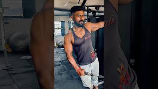 Cable Side Laterals shoulder gym viralshort workout mensphysique kolkata [upl. by Hcurab]