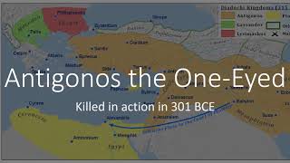 Antigonos the One Eyed killed in action in 301 BCE [upl. by Acsirp]