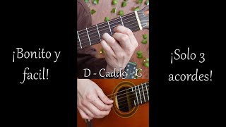 3 acordes fáciles para hacer de todo en la guitarra 😁 [upl. by Nyladnar]