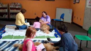 READ With A Dog At Manhattan Public Library KS [upl. by Carmelina858]