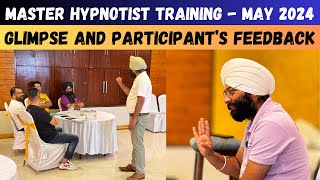 Master Hypnotist Training  May 2024  Participants Feedback  Harman Singh Mind Healer [upl. by Antoine]