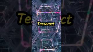 Tesseract is the fourth Dimension4D tesseract 4d sciencelover physics time science theory [upl. by Ardnuasal]