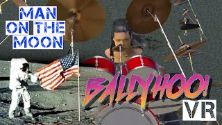 VR Drums🥁 Ballyhoo  Man on the Moon  Drum Cover in VR VR Instrument [upl. by Reena890]