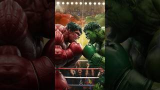 HULK vs RED HULK 💥 Boxing Match 💥 avengers superhero marvel venom spiderman venom2 [upl. by Zerdna]