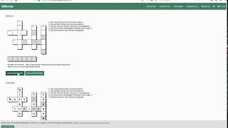 Programme für den Unterricht Xwords Generator erstellt Kreuzworträtsel [upl. by Hwu]