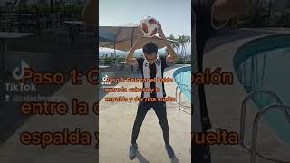 Tutorial Neck Stall  Freestyle Football [upl. by Enisamoht]