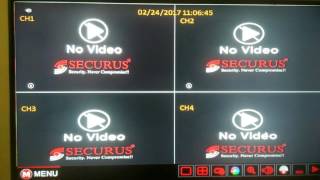 SECURUS CCTV  ASL AHD Series DVR P2P Mobile Configuration [upl. by Dixil]