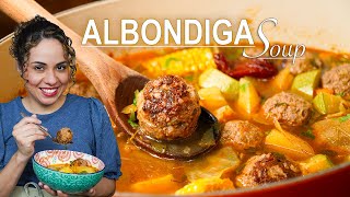 Caldo de albondigas the ULTIMATE Comfort SOUP  Mexican meatball soup recipe  Villa Cocina [upl. by Mor]