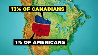 Why Americas North is Emptier Than Canadas South [upl. by Alrahs835]