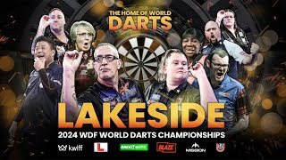 🎯 LIVE 2024 WDF Lakeside World Darts Championship • Day 5 Evening Session [upl. by Iosep]