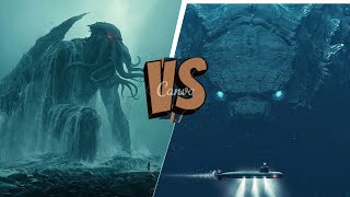 Cthulhu VS Godzilla VS El Gran Maja VS The Bloop VS kraken [upl. by Orms]