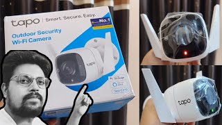 Tapo 3MP CCTV Security WiFi Smart Camera  Tapo link C310 [upl. by Felix53]