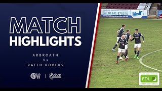 Arbroath Vs Raith Rovers [upl. by Rahab]