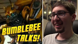 Transformers The Last Knight quotBumblebees Voicequot TV Spot Reaction [upl. by Enttirb827]