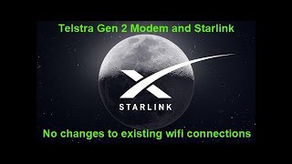 Starlink with Telstra modem seamless transfer from one to the other [upl. by Tinya766]