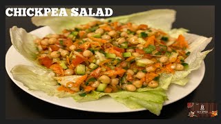 How to make chickpea salad  Healthy salad recipe  weight loss salad by BA SPICE [upl. by Haela]