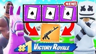 SPOONS CARD GAME NEW Creative Game Mode in Fortnite [upl. by Dlanigger]