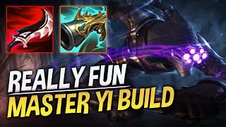 THIS MASTER YI BUILD IS REALLY FUN  COWSEP [upl. by Day]