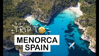 MENORCA TRAVEL VLOG worth it 🤯 Best beaches in Menorca 😎 [upl. by Kaitlin]