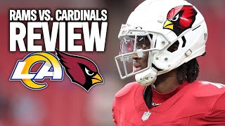 Rams vs Cardinals Week 2 Game Review  PFF [upl. by Akemrej]