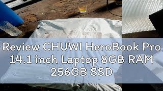 Review CHUWI HeroBook Pro 141 inch Laptop 8GB RAM 256GB SSD Intel Celeron N4020 Computer UHD Graph [upl. by Yraek806]