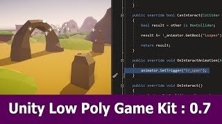 Unity Low Poly Game Kit  Stones amp Prefabs Update 07 [upl. by Jairia]