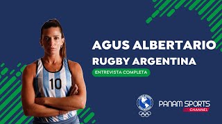 AGUSTINA ALBERTARIO Rugby 🏑 ¡Entrevista Exclusiva [upl. by Patricio890]