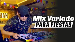 MIX VARIADO PARA FIESTAS 02  DJ ROLL PERÚ [upl. by Fromma]