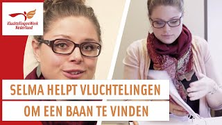 Vrijwilligerswerk als jobcoach Selma vertelt  Werken bij  VluchtelingenWerk Nederland [upl. by Dyolf]