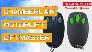 Chamberlain Motorlift Liftmaster 94335e Garage Door Opener 84335E Remote Control 1A56397 Garage Rem [upl. by Ahsirtak]