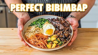 Easy Authentic Bibimbap At Home [upl. by Lukin940]