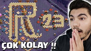 KUYRUKLU ÜÇ YILDIZ MÜCADELESİ  Çok Kolay   Clash Of Clans [upl. by Kcirnek]