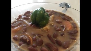 How to make Jamaican style stew peas from the can [upl. by Dnama]