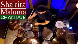 Shakira ft Maluma  Chantaje  Drum Cover [upl. by Hanako200]