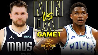 Minnesota Timberwolves vs Dallas Mavericks Game 1 Full Highlights  2024 WCF  FreeDawkins [upl. by Harness152]