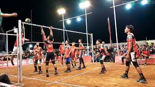 🔥Duel LAWUGENI vs CAKRA full hantam spike dorr final 3 Abang Srono the best volley ball 2024 [upl. by Meehan]