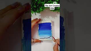 Beautiful landscape art artcreator026 artist miniature subscribe shorts viralshorts [upl. by Latouche508]