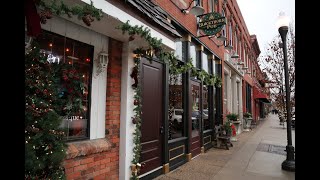 Simply Dickens 2023  Christmas at the Blackthorn Pub in Holly Michigan [upl. by Ltsyrk]