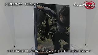 LAttacco dei Giganti  Stagione 03  BOX 01 Limited Ed  Dynit  Unboxing [upl. by Connie]