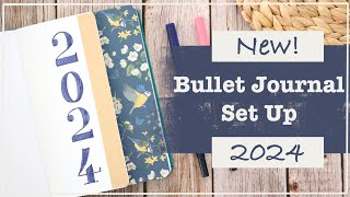 2024 New Bullet Journal Set Up  Plan With Me  Beginner Friendly [upl. by Dionne]