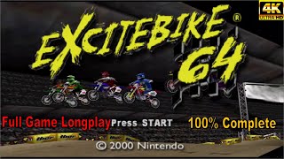 Excitebike 64  Full Game Longplay [upl. by Marie]